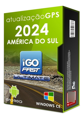 Cartão Atualização Gps Igo Primo Ultimate Mercosul