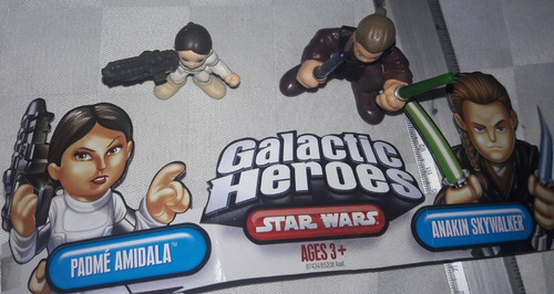 Star Wars Galactic Heroes Padme Amidala & Anakin Skywalker H (Usado)