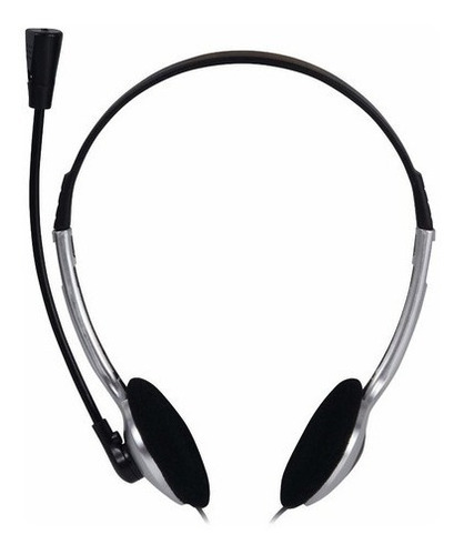 Auriculares Microfono Pc Headset 2 Plug 3.5mm Skype Zoom 