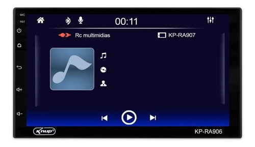 Central Multimidia Androidauto Carplay Grand Siena 2012 2013