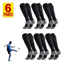 Calcetas Futbol Soccer 26 Colores Paq 6 Pares