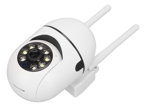 Cámara De Seguridad 1080p Con Visión De 360° En Color, Visió