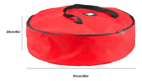 Bolsa De Almacenamiento Roja Para Regalos De Navidad Decora