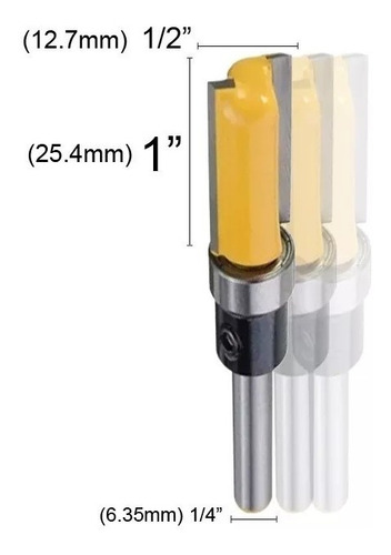 Imagen 2 de 7 de Fresa Router Copiador Invertido 305127x Stronger Luthier X2