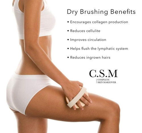 C.s.m - Cepillo Exfoliante Corporal Seco O Humedo
