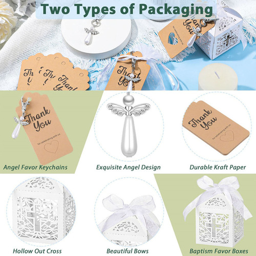 Y 24pc Llaveros Para Bautizo Recuerdos Para Baby Shower