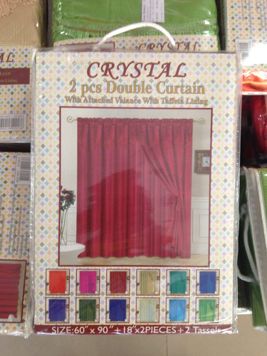 Cortinas Para Sala Crystal En Oferta