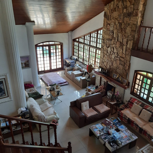 Imagem 1 de 21 de Casa De Condomínio Na Serra Da Cantareira, Alpes Da Cantareira, Mairiporã, Sp, 500 M², 4 Suítes, Piscina, Churrasqueira -6032