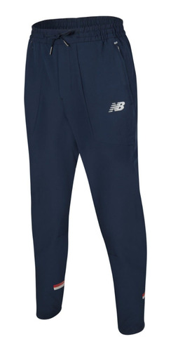Pantalón Buzo Running Mujer New Balance Team Chile Azul