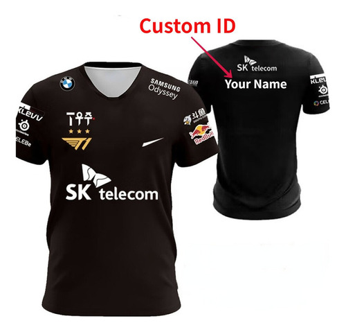 2022 S12 Finales T1 Nuevo Uniforme Del Equipo Camiseta Lck