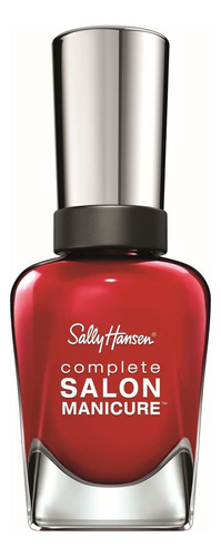 Esmalte De Uñas Sally Hansen Complete Salón Manicure Color 231 Red My Lips