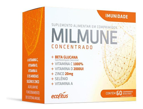 Kit Ecofitus Milmune Concentrado C/ 6un De 60 Comprimidos Cd