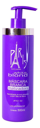 Máscara Matizadora White Blond - Paris Professional