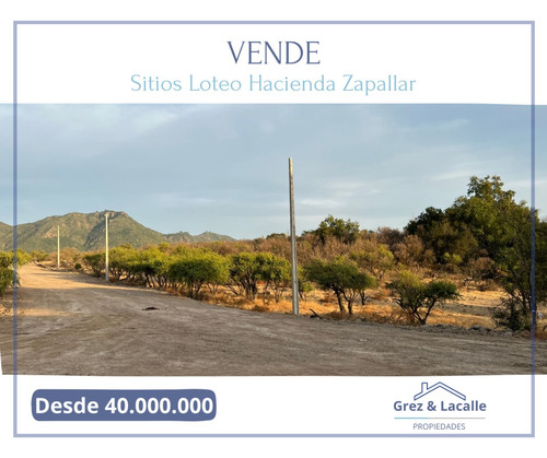 Se Venden Sitios En Loteo Hacienda De Zapallar
