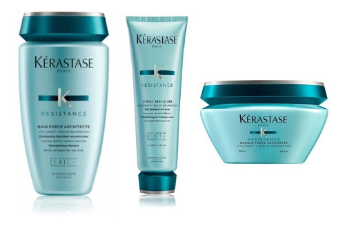 Kérastase Force Architecte Shampoo + Ciment + Mascara Orig.