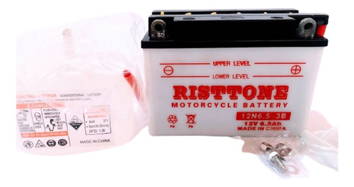 Bateria Risttone 12n6.5-3b Acido 12v 6,5ah