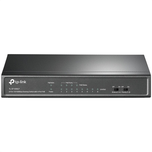 Desktop Switch Poe Tp-link Sf1008lp 8 Puertos Fast Ethernet