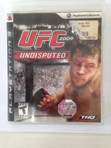 Ufc Undisputed Playstation 3 Ps3