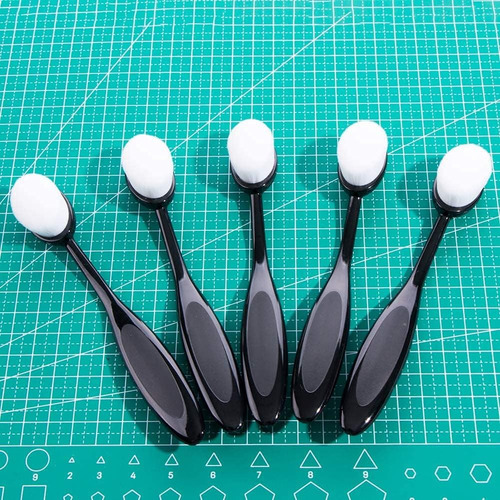 Unimeix Juego De 5 Pinceles Para Mezclar Tinta Para Manualid