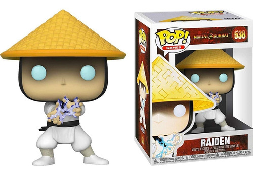 Funko Pop! Mortal Kombat - Raiden 538 (Usado)