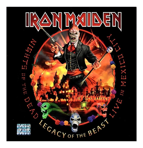 Iron Maiden Live In México Legacy Of The Beast -2 Cd's