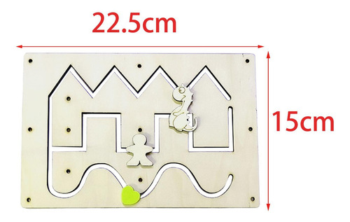 Tabla De Actividades Montessori Busy Board, Tablas Sensorial