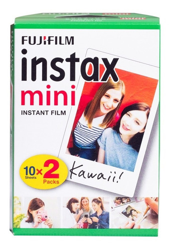 Imagen 1 de 10 de Película Fujifilm Instax Mini, 20 Fotos (12097)