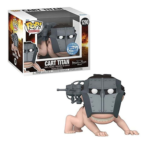 Shingeki No Kyojin - Cart Titan - Funko Pop! 6  Exclusive