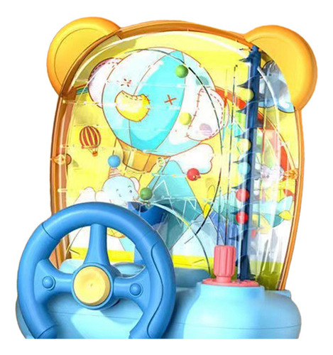 Máquina De Pegar Bolas De Brinquedo Azul Com Pernas
