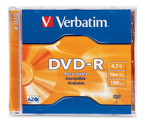 Dvd-r 4.7gb 16x Marca Verbatim - Imation