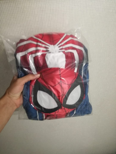 Imagen 1 de 7 de Disfraz Spiderman Hombre Araña Adulto Traje