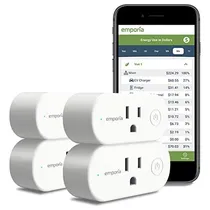 Comprar Pack De 4 Enchufes Inteligentes Emporia Con Monitoreo