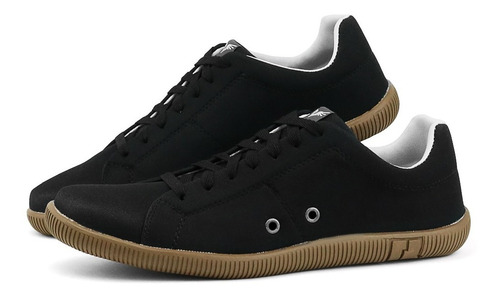 Bota Masculina Com Sapatênis Casual + Relógio E Carteira