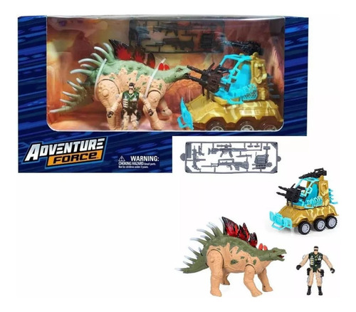 Adventure Force Set Captura De Dinosaurios