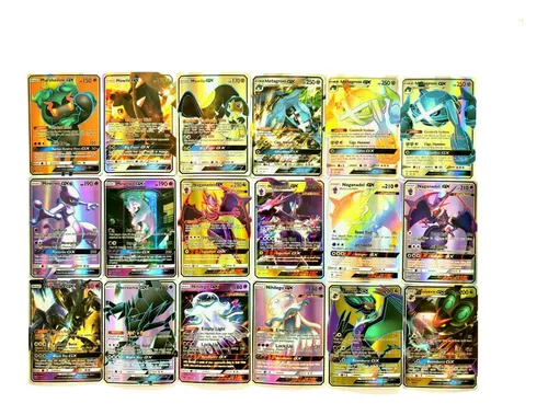 Kit 50 Cartinhas Pokemon Gx Promoção Escolha