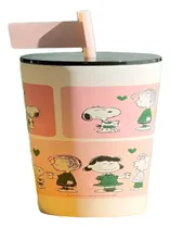 Comprar Vaso Termo Starbucks X Snoopy Peanuts Rosa Con Popote 2025 B Crema
