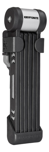 Candado Kryptonite Kryptolok 610 Linga Plegable Bici Color Negro