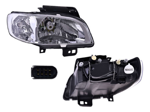 (par) Faros Un As Vw Derby 2005 2006 2007 2008 2009 Depo