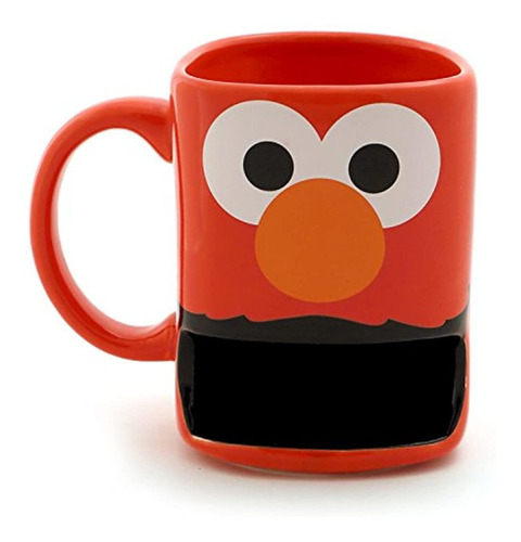 Enesco 6001064 Nuestro Nombre Es Mud Elmo Sesame Street Mug 