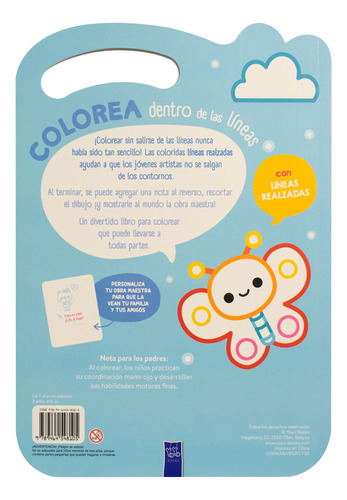 Libro Para Colorear Dentro De Líneas: Zorro, De Varios Autores. Editorial Yoyo Books, 2022