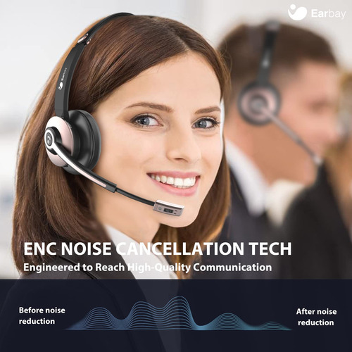 Earbay Auriculares Bluetooth Con Micrófono Auriculares
