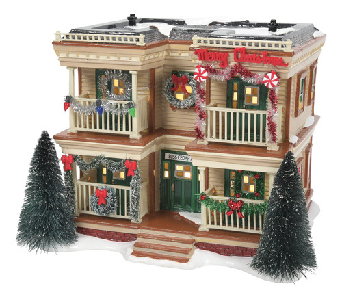 Department 56 Snow Village Holiday Apartment Flats - Edific.