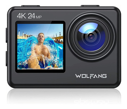 Camara Wolfang Ga200 Action Camera 4k 24mp Waterproof/bolso