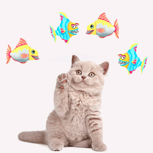 Imagen 3 de 8 de Juguetes Formas Y Colores Varios Para Gatos