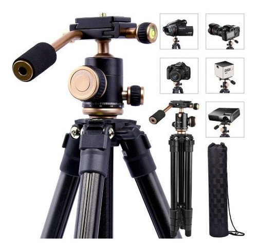 Trípode Para Camara Profesional Rótula De 360° Resiste 7kgs