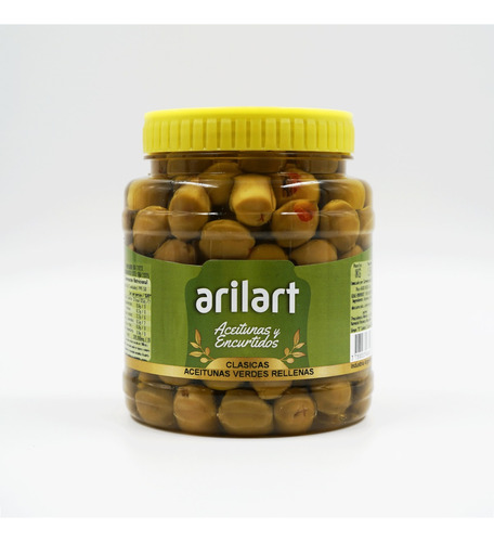 Aceitunas Verdes Rellenas Clasicas En Salmuera 0 X 1 Kg