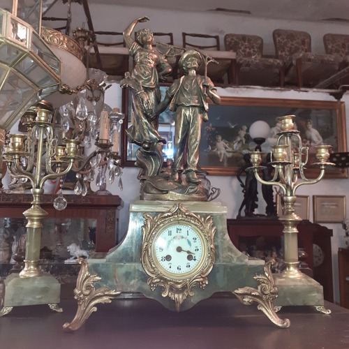 Garniture Francesa Con Candelabros #4030