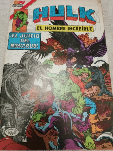 Cómic Hulk De Novaro Serie Avestruz Número 98