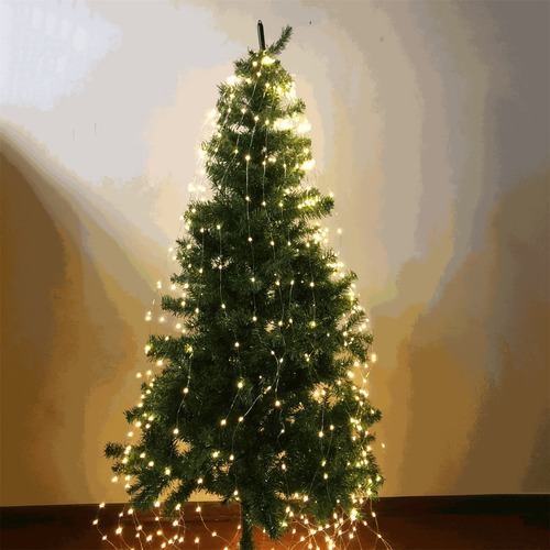 Juego De Luces Led En V Para Árbol De Navidad, Decoración De