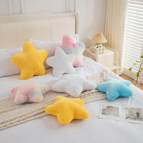 Una Almohada De Felpa En Forma De Estrella